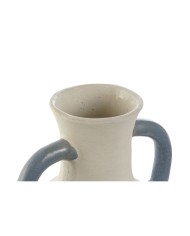 Vaso Home ESPRIT Azzurro Beige Ceramica Mediterraneo 15 x 15 x 25 cm Vaso Home ESPRIT Azzurro Beige Ceramica Mediterraneo 15 x 15 x 25 cm