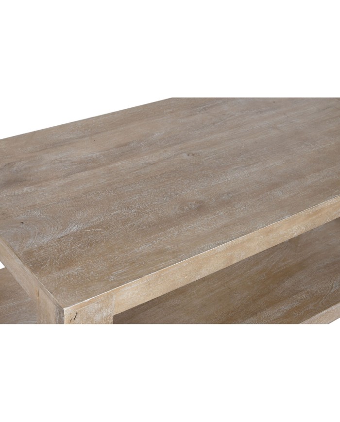 Tavolino da Caffè Home ESPRIT Naturale Legno 120 x 58 x 45 cm