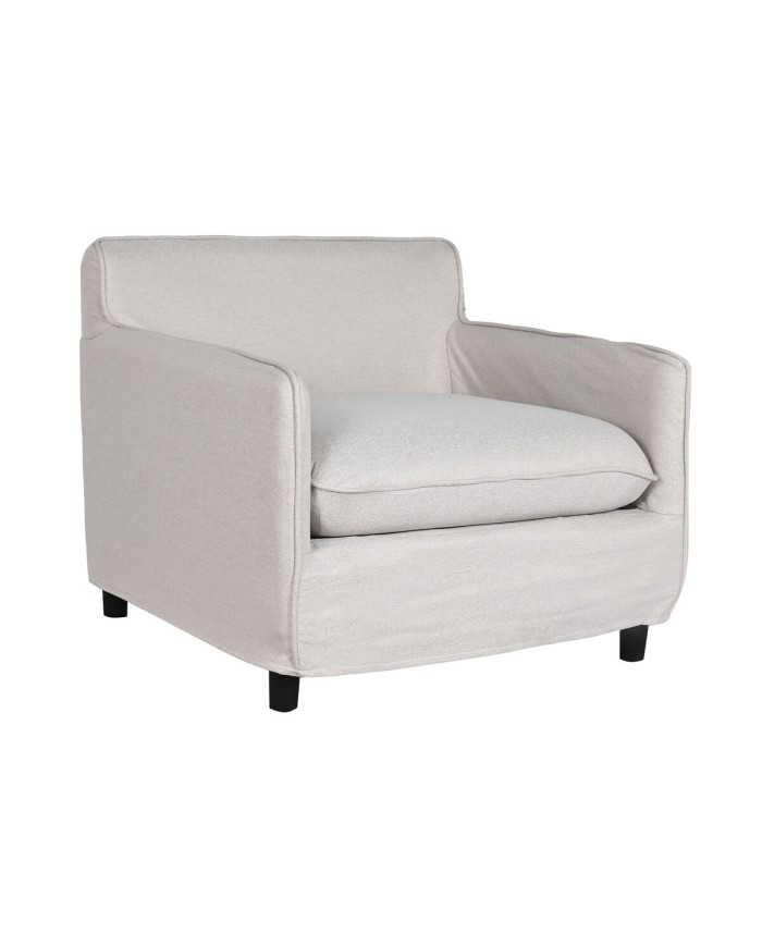 Poltrona Home ESPRIT Beige 85 x 85 x 74 cm Poltrona Home ESPRIT Beige 85 x 85 x 74 cm