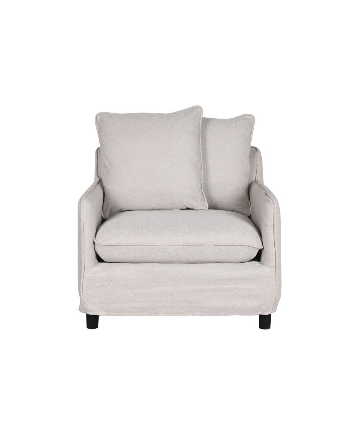 Poltrona Home ESPRIT Beige 85 x 85 x 74 cm Poltrona Home ESPRIT Beige 85 x 85 x 74 cm