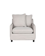 Poltrona Home ESPRIT Beige 85 x 85 x 74 cm Poltrona Home ESPRIT Beige 85 x 85 x 74 cm