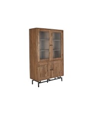 Stand Espositore Home ESPRIT Cristallo Acacia 118 x 45 x 194 cm