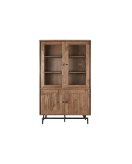 Stand Espositore Home ESPRIT Cristallo Acacia 118 x 45 x 194 cm
