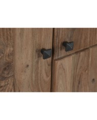 Stand Espositore Home ESPRIT Cristallo Acacia 118 x 45 x 194 cm