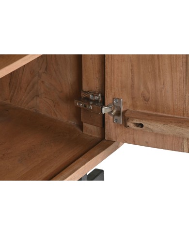 Stand Espositore Home ESPRIT Cristallo Acacia 118 x 45 x 194 cm