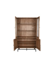 Stand Espositore Home ESPRIT Cristallo Acacia 118 x 45 x 194 cm