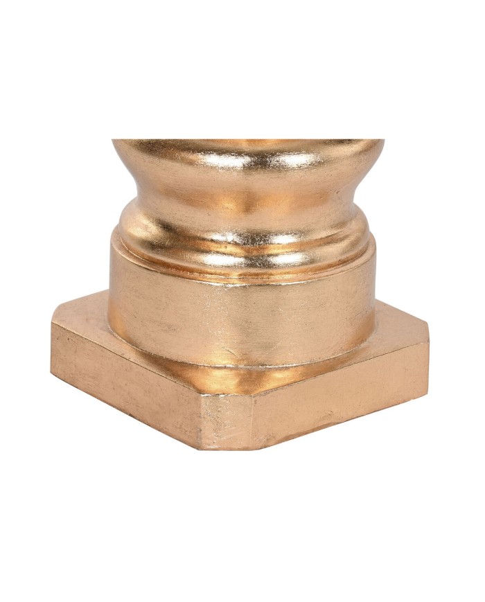 Vaso Home ESPRIT Bianco Dorato Fibra Moderno 40 x 40 x 100 cm Vaso Home ESPRIT Bianco Dorato Fibra Moderno 40 x 40 x 100 cm