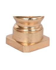 Vaso Home ESPRIT Bianco Dorato Fibra Moderno 40 x 40 x 100 cm Vaso Home ESPRIT Bianco Dorato Fibra Moderno 40 x 40 x 100 cm