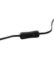 Mappamondo Home ESPRIT Nero Blu Marino PVC 21 x 20 x 31 cm