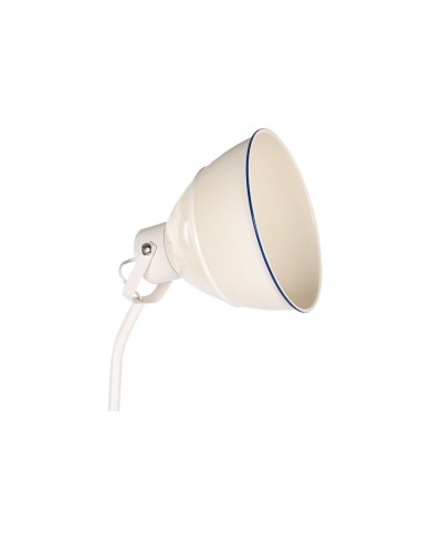 Lampada da Terra Home ESPRIT Azzurro Bianco Metallo 220 V 40 x 28 x 171 cm