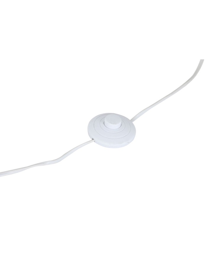 Lampada da Terra Home ESPRIT Azzurro Bianco Metallo 220 V 40 x 28 x 171 cm