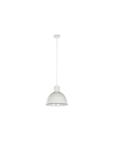 Lampadario Home ESPRIT Azzurro Bianco Metallo 50 W 32,5 x 32,5 x 30 cm Lampadario Home ESPRIT Azzurro Bianco Metallo 50 W 32,5 x 32,5 x 30 cm