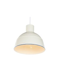 Lampadario Home ESPRIT Azzurro Bianco Metallo 50 W 32,5 x 32,5 x 30 cm Lampadario Home ESPRIT Azzurro Bianco Metallo 50 W 32,5 x 32,5 x 30 cm
