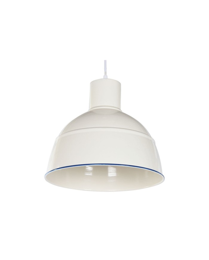 Lampadario Home ESPRIT Azzurro Bianco Metallo 50 W 32,5 x 32,5 x 30 cm Lampadario Home ESPRIT Azzurro Bianco Metallo 50 W 32,5 x 32,5 x 30 cm