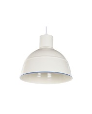 Lampadario Home ESPRIT Azzurro Bianco Metallo 50 W 32,5 x 32,5 x 30 cm Lampadario Home ESPRIT Azzurro Bianco Metallo 50 W 32,5 x 32,5 x 30 cm