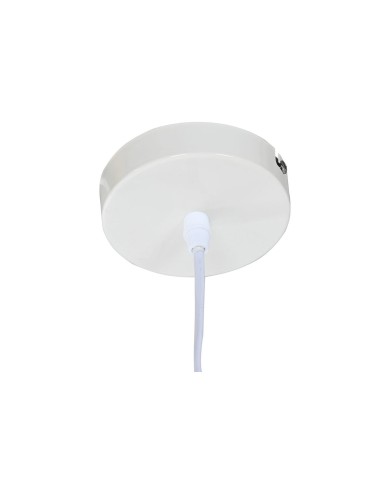 Lampadario Home ESPRIT Azzurro Bianco Metallo 50 W 32,5 x 32,5 x 30 cm