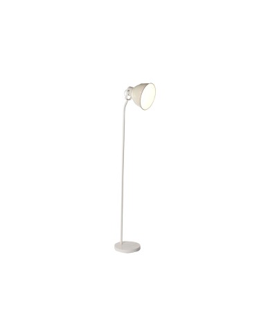 Lampada da Terra Home ESPRIT Azzurro Bianco Metallo 220 V 40 x 28 x 171 cm