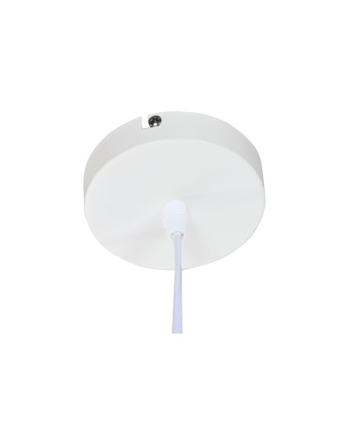 Lampadario Home ESPRIT Bianco Metallo 50 W 45 x 45 x 24 cm