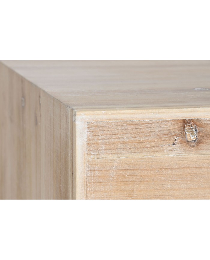 Tavolino da Caffè Home ESPRIT Naturale Legno di abete Legno MDF 130 x 70 x 46 cm