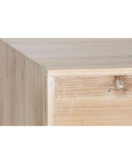 Tavolino da Caffè Home ESPRIT Naturale Legno di abete Legno MDF 130 x 70 x 46 cm