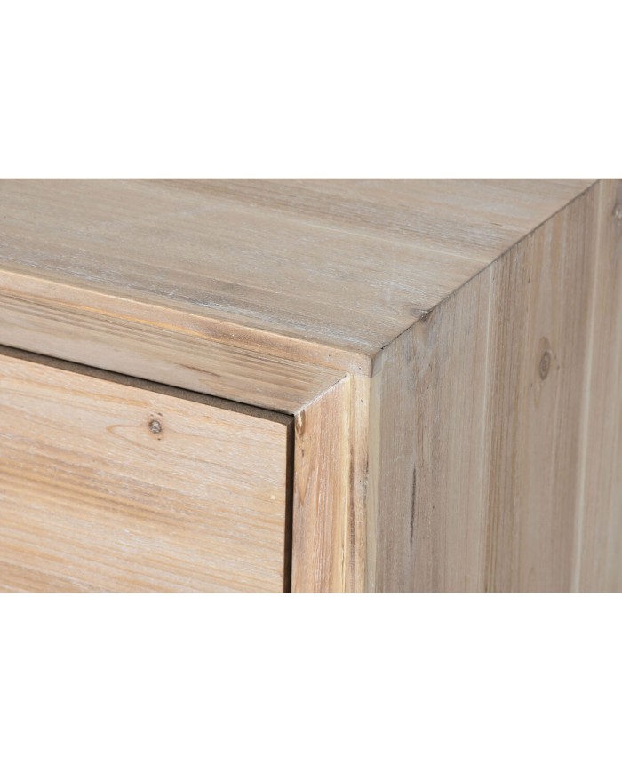 Tavolino da Caffè Home ESPRIT Naturale Legno di abete Legno MDF 130 x 70 x 46 cm