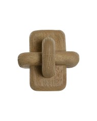 Statua Decorativa Home ESPRIT Marrone Nodo 14 x 14 x 14 cm Statua Decorativa Home ESPRIT Marrone Nodo 14 x 14 x 14 cm