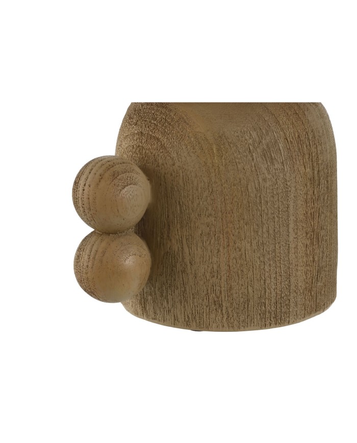 Candelabro Home ESPRIT Marrone Resina Legno 16 x 10 x 18 cm