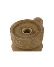 Candelabro Home ESPRIT Marrone Resina Legno 16 x 10 x 18 cm