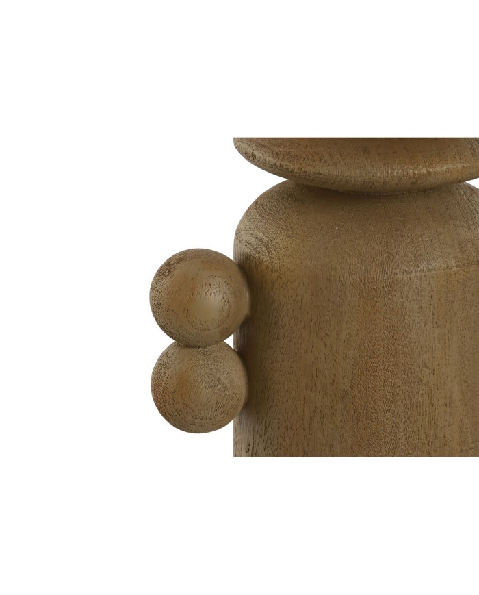 Candelabro Home ESPRIT Marrone Resina Legno 15 x 9,5 x 35 cm Candelabro Home ESPRIT Marrone Resina Legno 15 x 9,5 x 35 cm