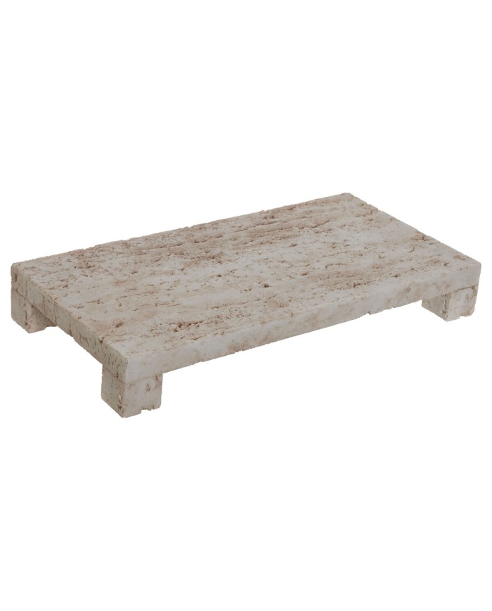 Centrotavola Home ESPRIT Beige Città 34 x 17 x 4 cm Centrotavola Home ESPRIT Beige Città 34 x 17 x 4 cm