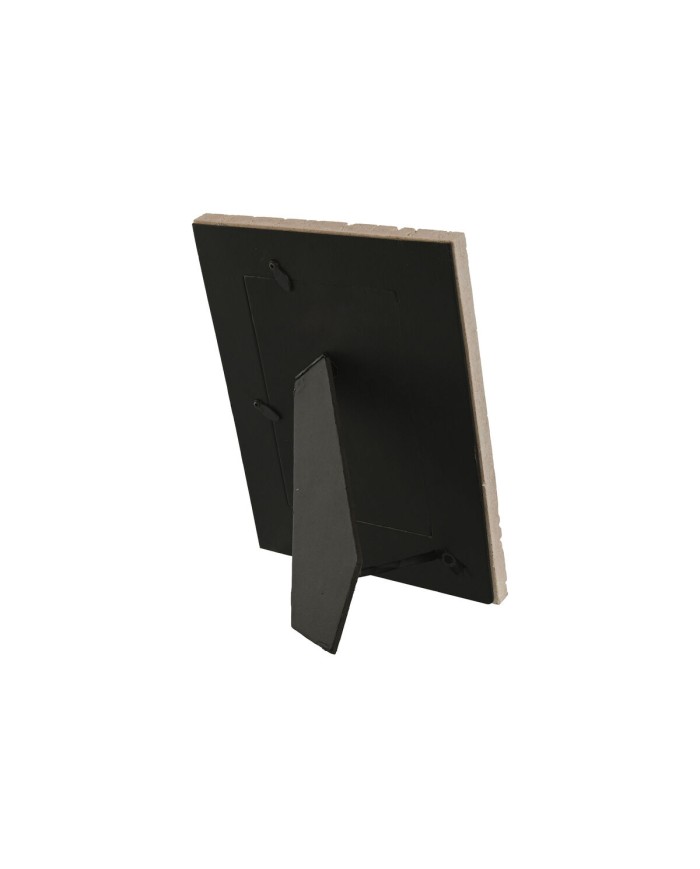 Cornice Portafoto Home ESPRIT Beige Resina Cristallo Marmo Città 18 x 2 x 22 cm