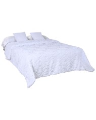 Trapunta Home ESPRIT Bianco 240 x 260 cm Trapunta Home ESPRIT Bianco 240 x 260 cm
