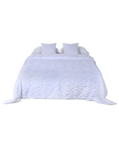 Trapunta Home ESPRIT Bianco 240 x 260 cm Trapunta Home ESPRIT Bianco 240 x 260 cm