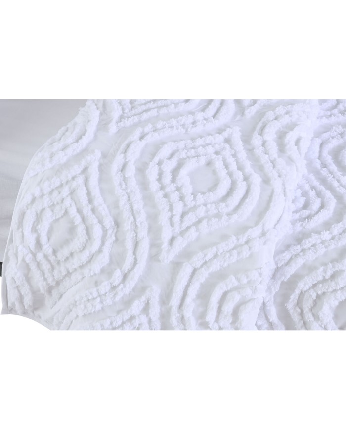 Trapunta Home ESPRIT Bianco 240 x 260 cm Trapunta Home ESPRIT Bianco 240 x 260 cm