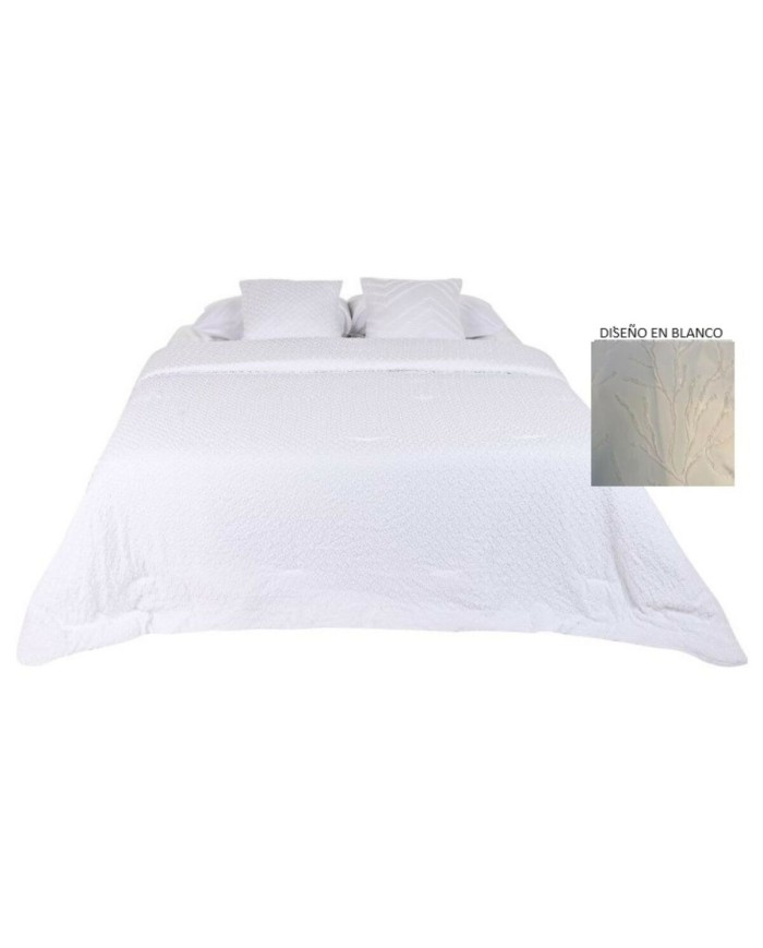 Trapunta Home ESPRIT Bianco 180 x 260 cm