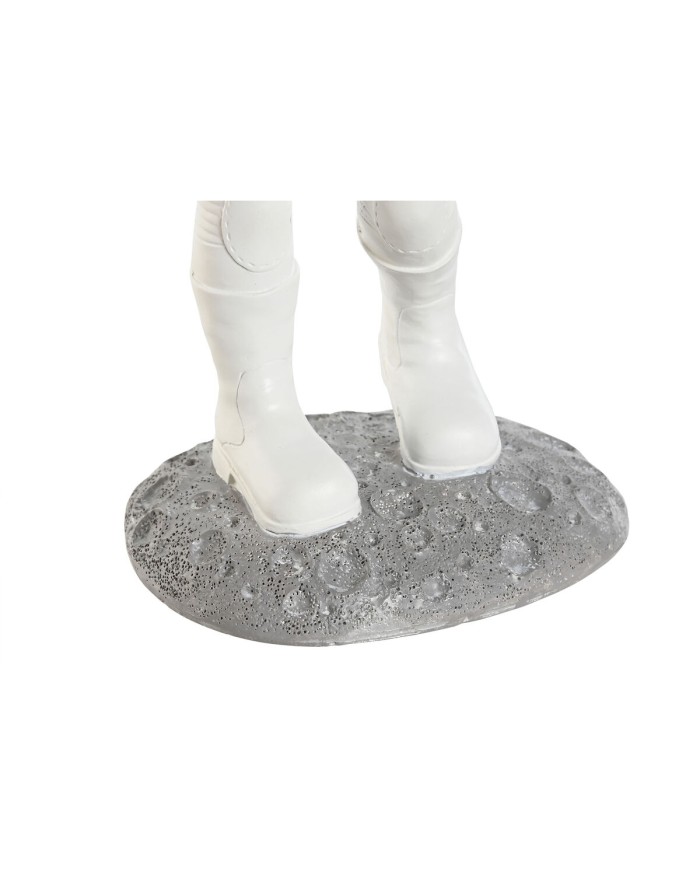 Statua Decorativa Home ESPRIT Azzurro Bianco Rosso Donna Astronauta 16 x 12 x 41 cm (2 Unità)