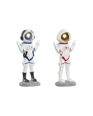 Statua Decorativa Home ESPRIT Azzurro Bianco Rosso Donna Astronauta 9 x 7 x 20 cm (2 Unità) Statua Decorativa Home ESPRIT Azzurro Bianco Rosso Donna Astronauta 9 x 7 x 20 cm (2 Unità)