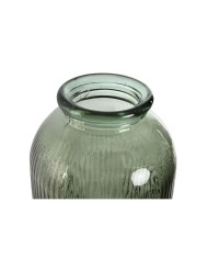 Vaso Home ESPRIT Verde Vetro riciclato 30 x 30 x 72 cm Vaso Home ESPRIT Verde Vetro riciclato 30 x 30 x 72 cm
