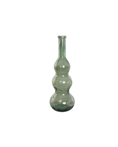 Vaso Home ESPRIT Verde Vetro riciclato 26,5 x 26,5 x 75 cm Vaso Home ESPRIT Verde Vetro riciclato 26,5 x 26,5 x 75 cm