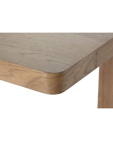 Tavolo da Pranzo Home ESPRIT Naturale Rovere 210,5 x 101 x 77 cm