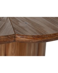 Tavolo da Pranzo Home ESPRIT Naturale Legno 100 x 100 x 77 cm Tavolo da Pranzo Home ESPRIT Naturale Legno 100 x 100 x 77 cm