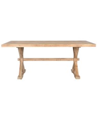 Tavolo da Pranzo Home ESPRIT Naturale Legno 200 x 100 x 80 cm