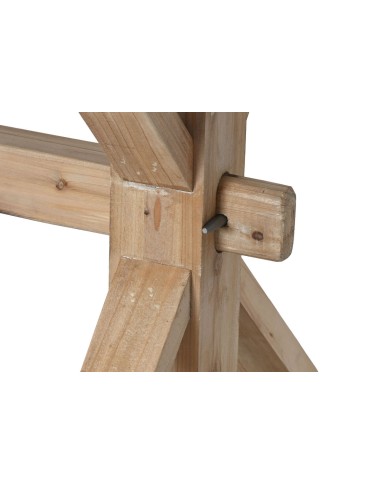 Tavolo da Pranzo Home ESPRIT Naturale Legno 200 x 100 x 80 cm