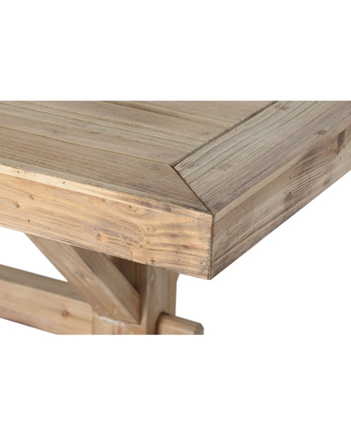 Tavolo da Pranzo Home ESPRIT Naturale Legno 200 x 100 x 80 cm