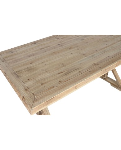 Tavolo da Pranzo Home ESPRIT Naturale Legno 200 x 100 x 80 cm
