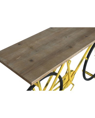 Ingresso Home ESPRIT Giallo Nero 160 x 40 x 88 cm Ingresso Home ESPRIT Giallo Nero 160 x 40 x 88 cm