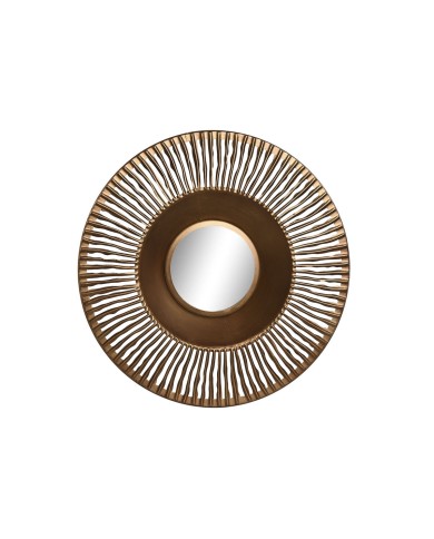 Specchio da parete Home ESPRIT Rame 50 x 6,5 x 50 cm