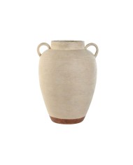 Vaso Home ESPRIT Bianco Metallo Tradizionale 27 x 27 x 37 cm Vaso Home ESPRIT Bianco Metallo Tradizionale 27 x 27 x 37 cm