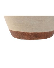 Vaso Home ESPRIT Bianco Metallo Tradizionale 27 x 27 x 37 cm Vaso Home ESPRIT Bianco Metallo Tradizionale 27 x 27 x 37 cm