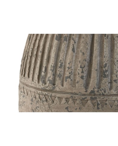 Vaso Home ESPRIT Beige Magnesio 28 x 28 x 48 cm Vaso Home ESPRIT Beige Magnesio 28 x 28 x 48 cm